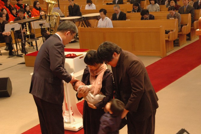 아기 첫 출석 축복기도 