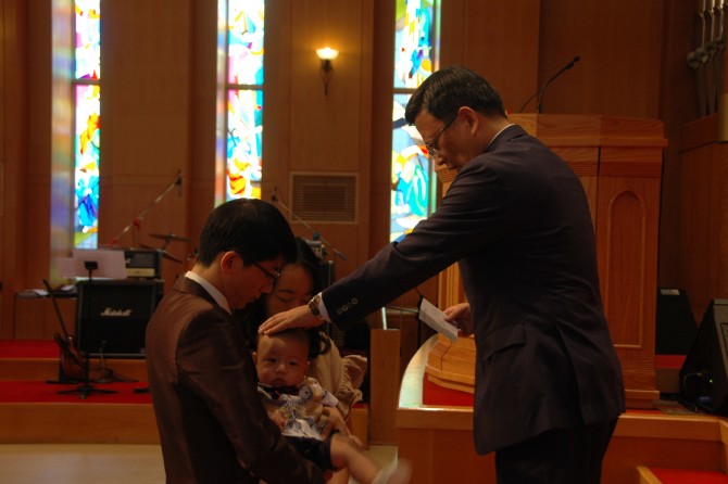 아기 첫 출석 축복기도