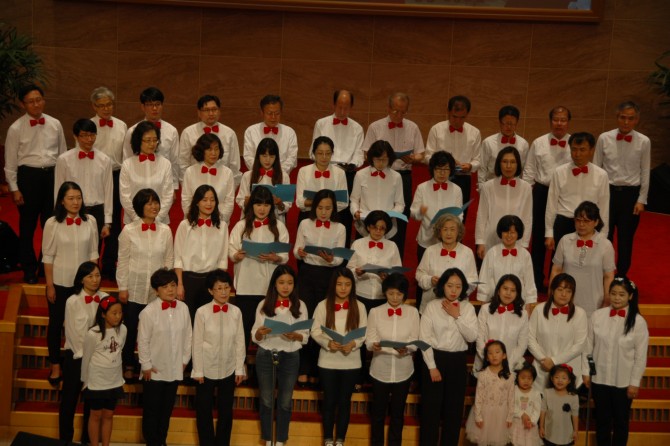 2016년 교회설립 32 주년기념 교구별 찬양대회 1