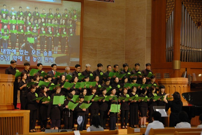 2016년 교회설립 32 주년기념 교구별 찬양대회 1