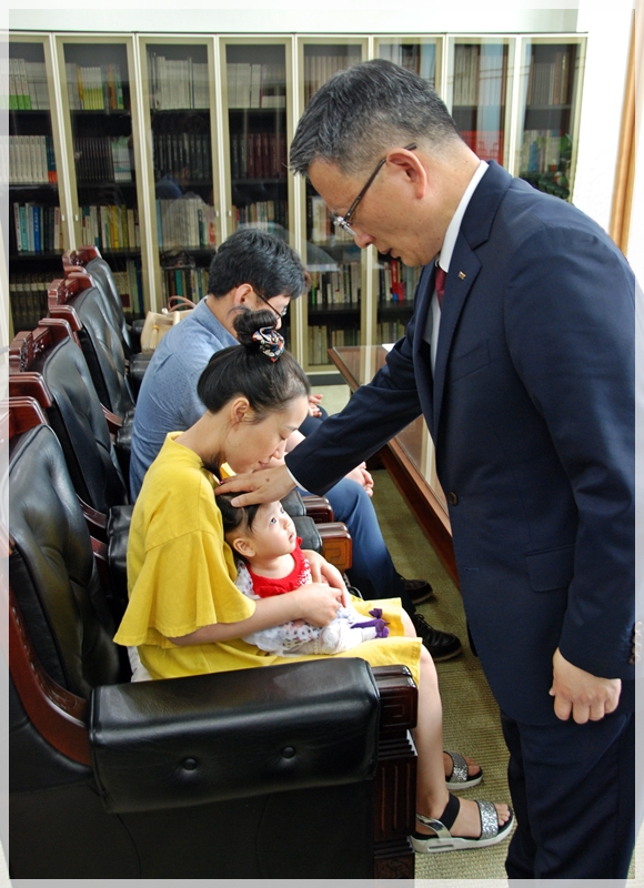 아기 첫 출석 축복기도